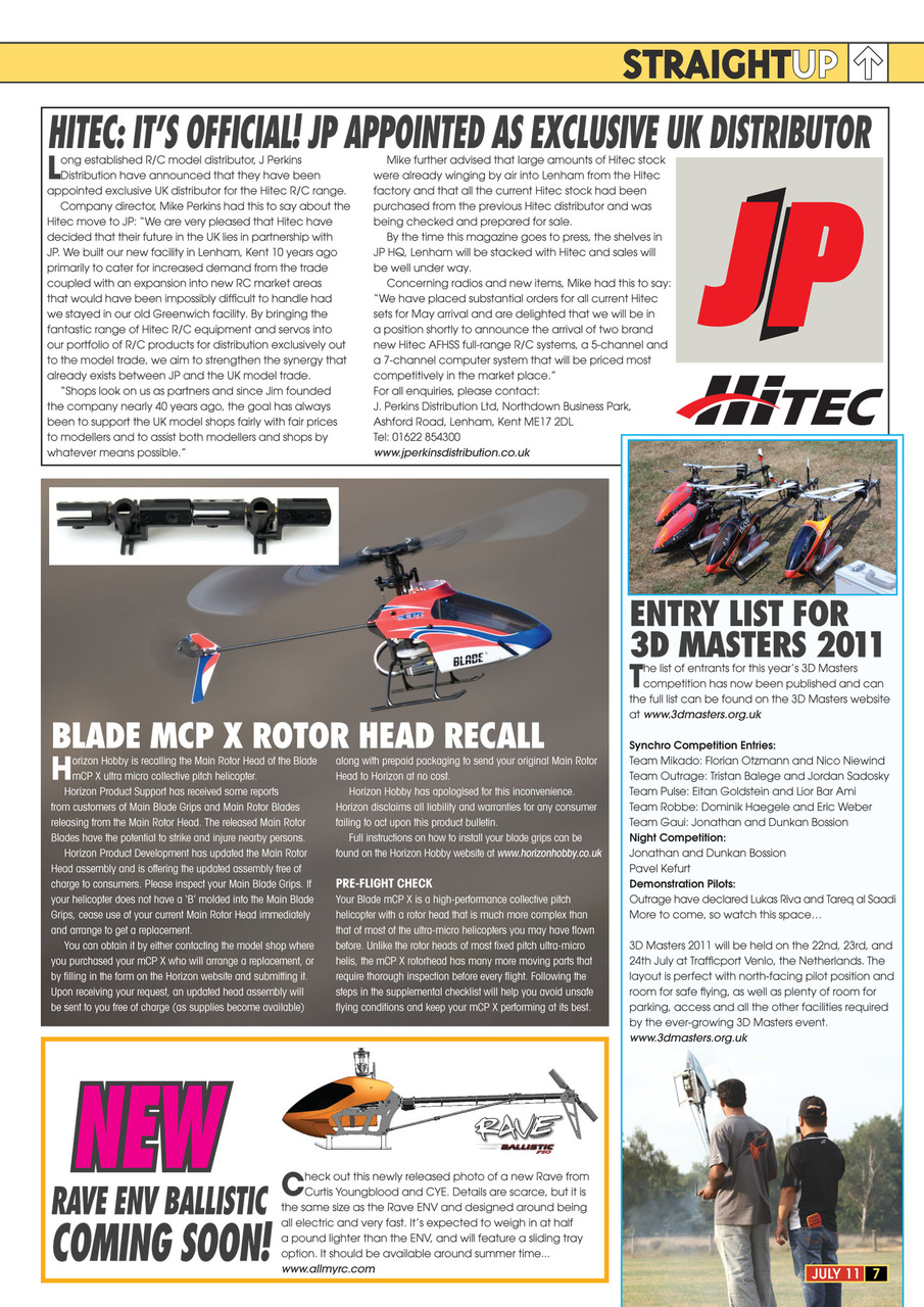 Radio Control Rotor World Preview Pages