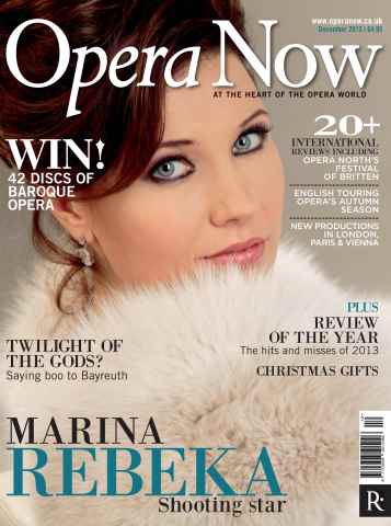 Opera Now issue December 2013