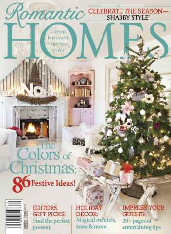 Romantic Homes issue December 2013