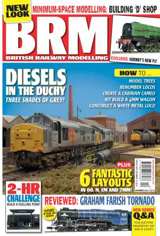 British Railway Modelling (BRM) issue BRM DEC 13 + FREE Building Supp