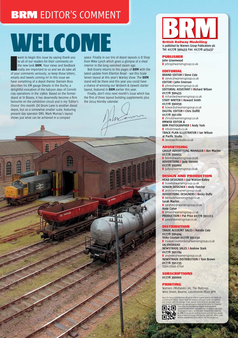 British Railway Modelling (BRM) Preview Pages