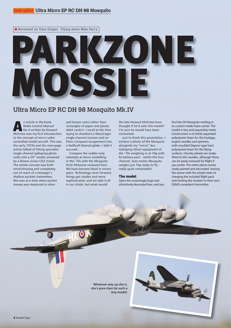 Radio Control Model Flyer Preview Pages