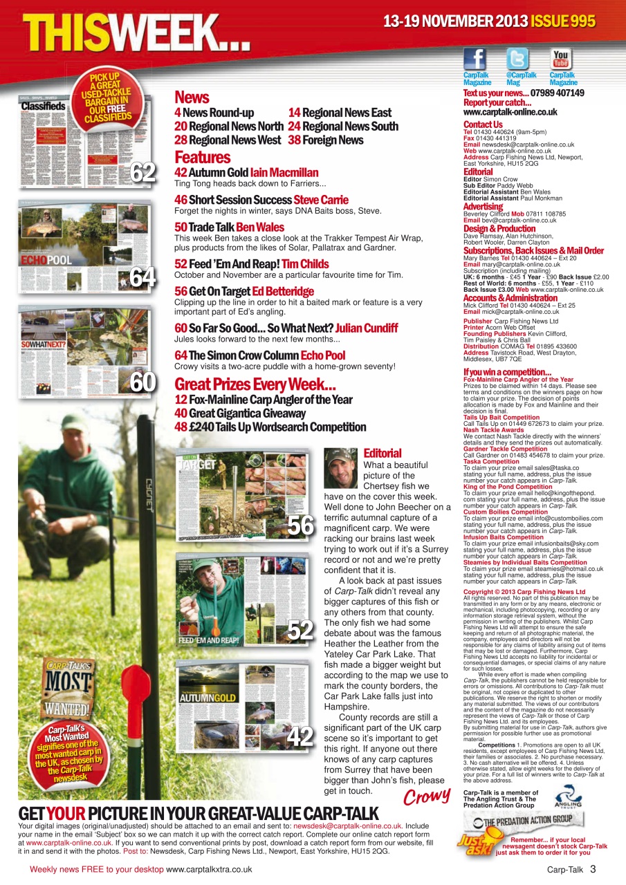 Carp-Talk Preview Pages