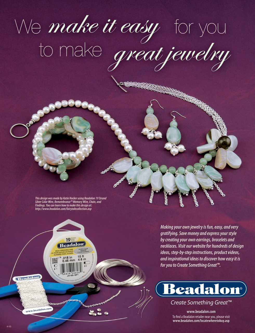 Making Jewellery Preview Pages