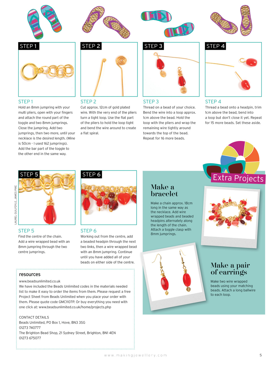 Making Jewellery Preview Pages