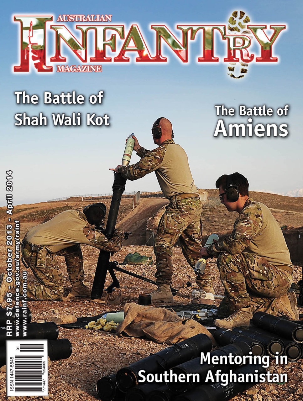 Australian Infantry Magazine Preview Pages