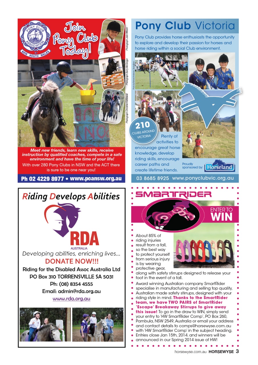 HorseWyse Magazine Preview Pages