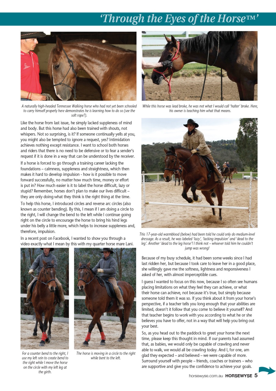 HorseWyse Magazine Preview Pages