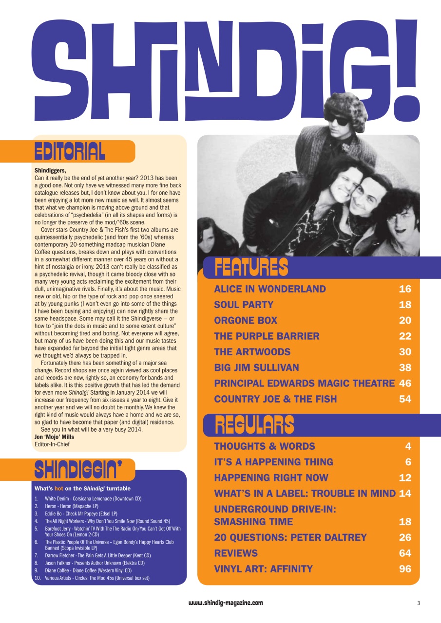 Shindig! Preview Pages