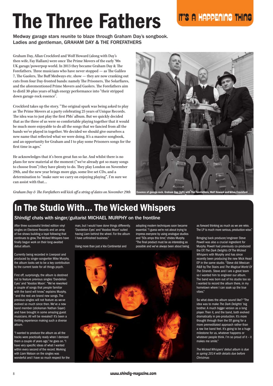 Shindig! Preview Pages