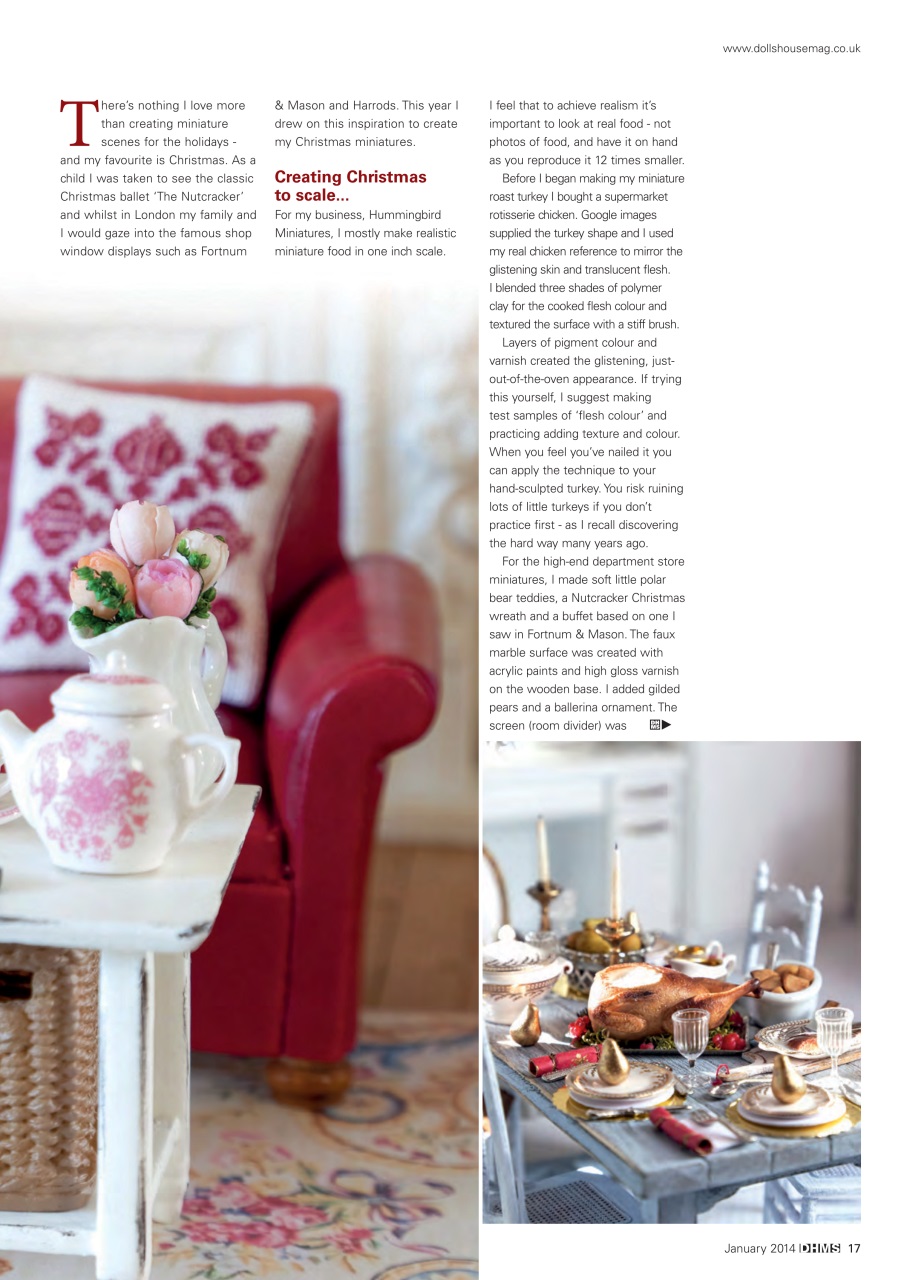 Dolls House and Miniature Scene Preview Pages