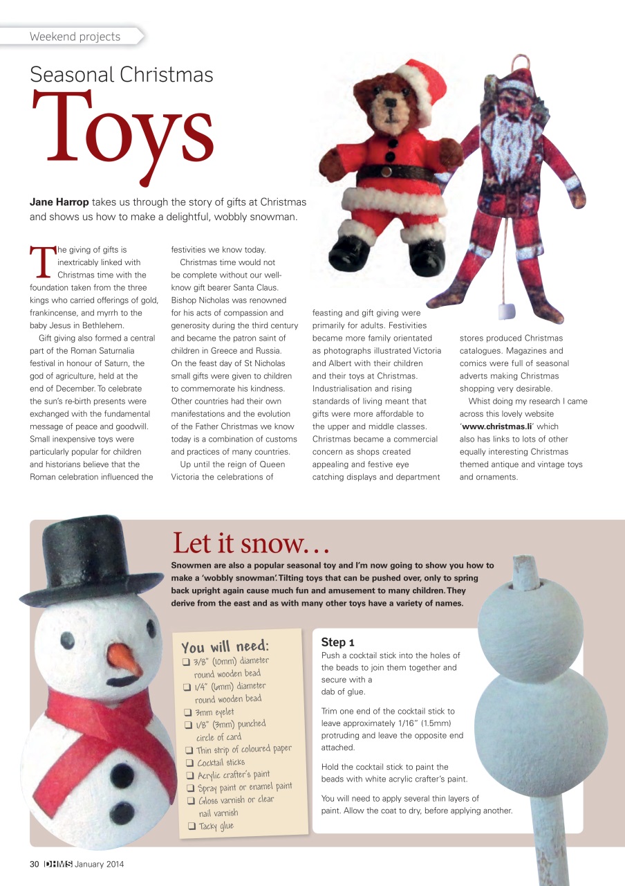 Dolls House and Miniature Scene Preview Pages