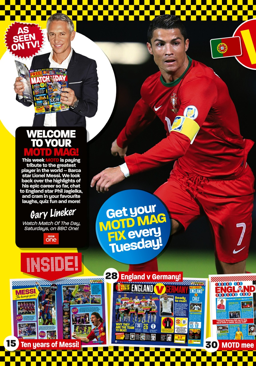 Match of the Day Preview Pages