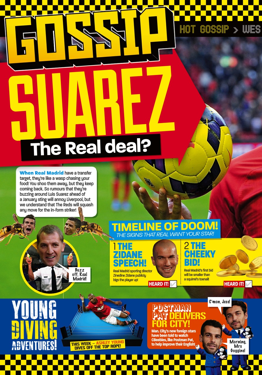 Match of the Day Preview Pages