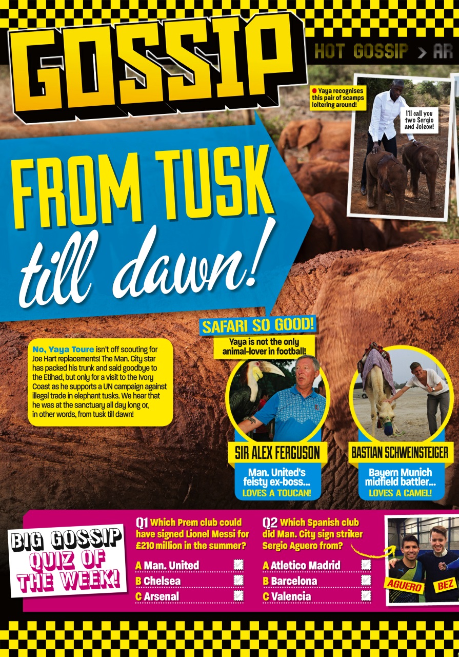 Match of the Day Preview Pages