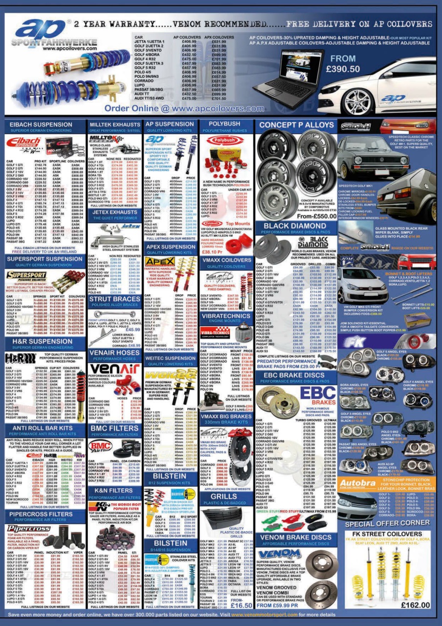 Performance VW Preview Pages