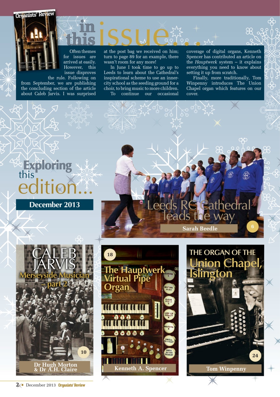 Organists' Review Preview Pages