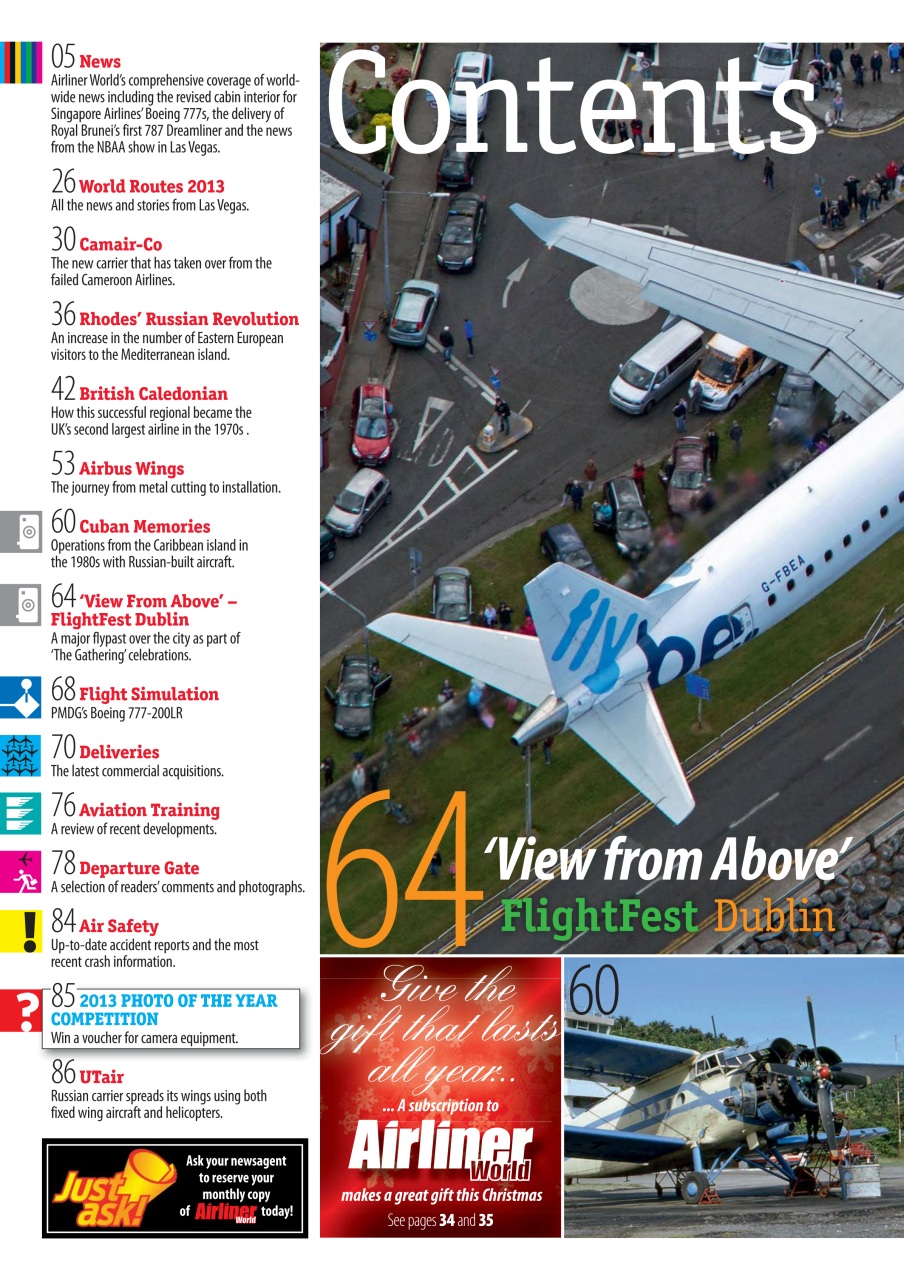 Airliner World Preview Pages