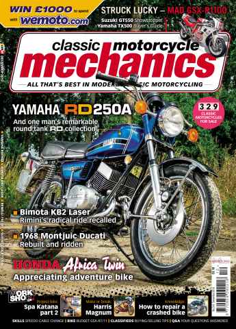 Classic Motorcycle Mechanics issue December 2013