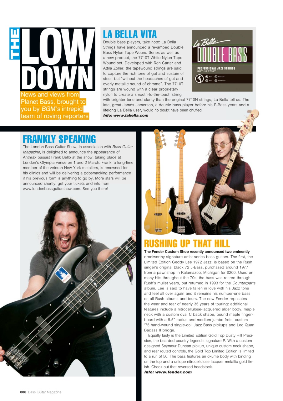 Bass Player UK Preview Pages