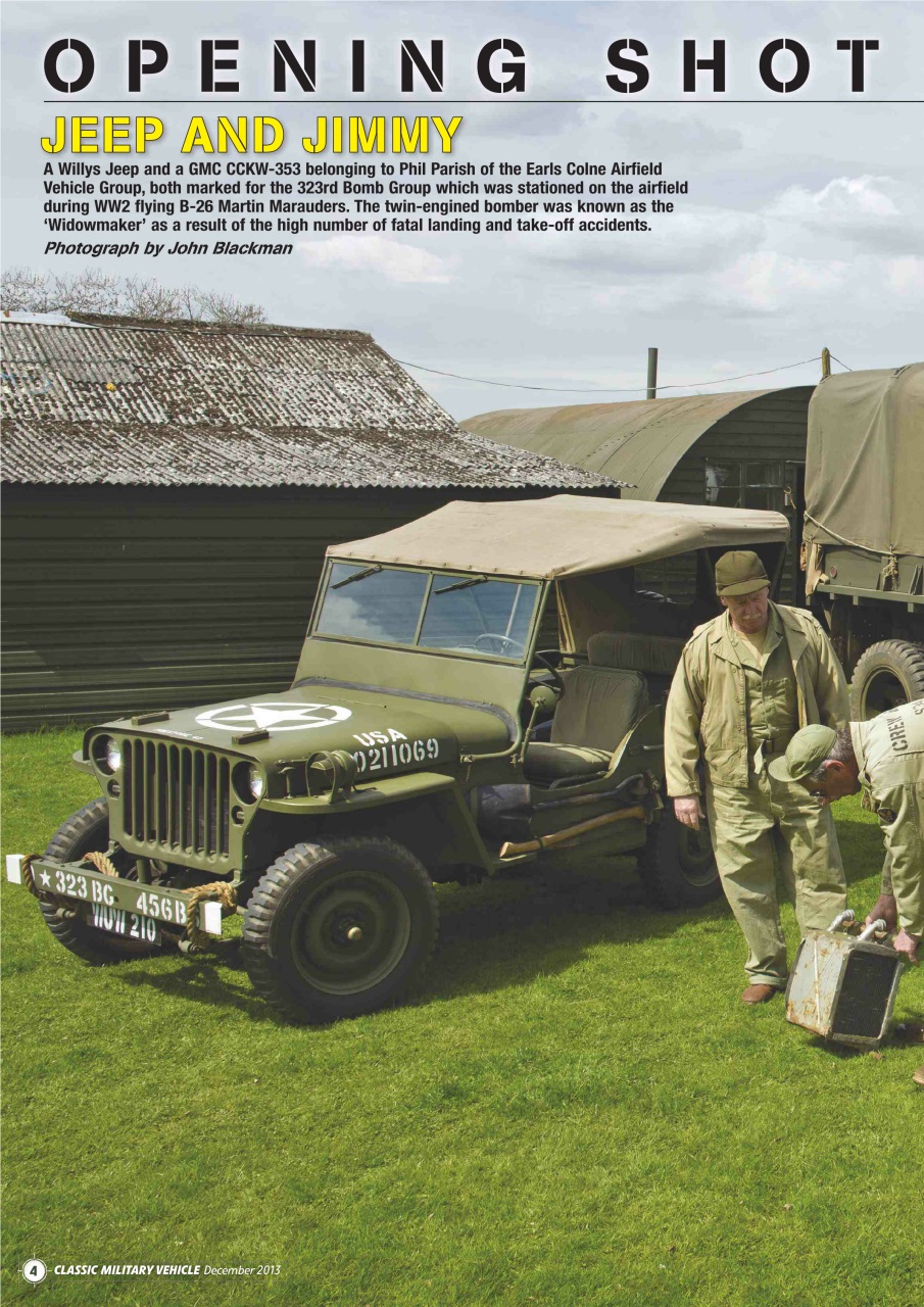 Classic Military Vehicle Preview Pages