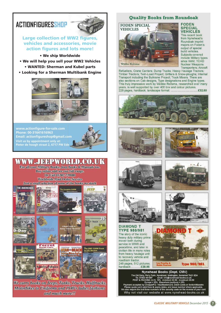 Classic Military Vehicle Preview Pages