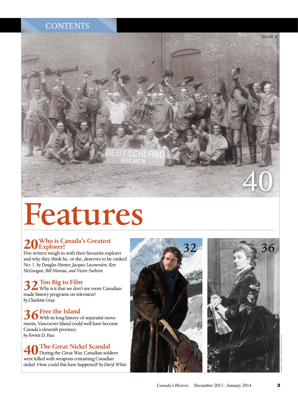 Canada's History Preview Pages