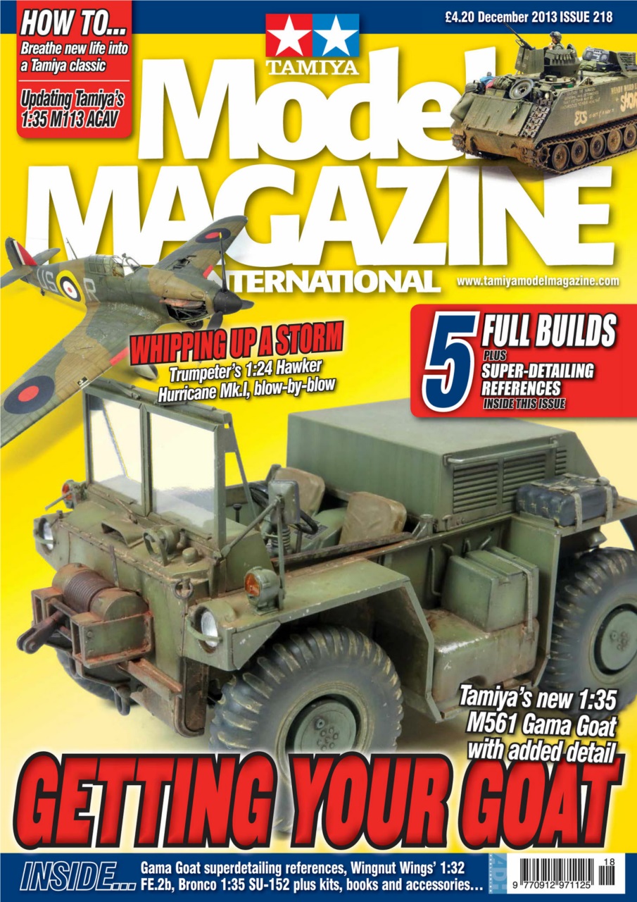 Tamiya Model Magazine Preview Pages