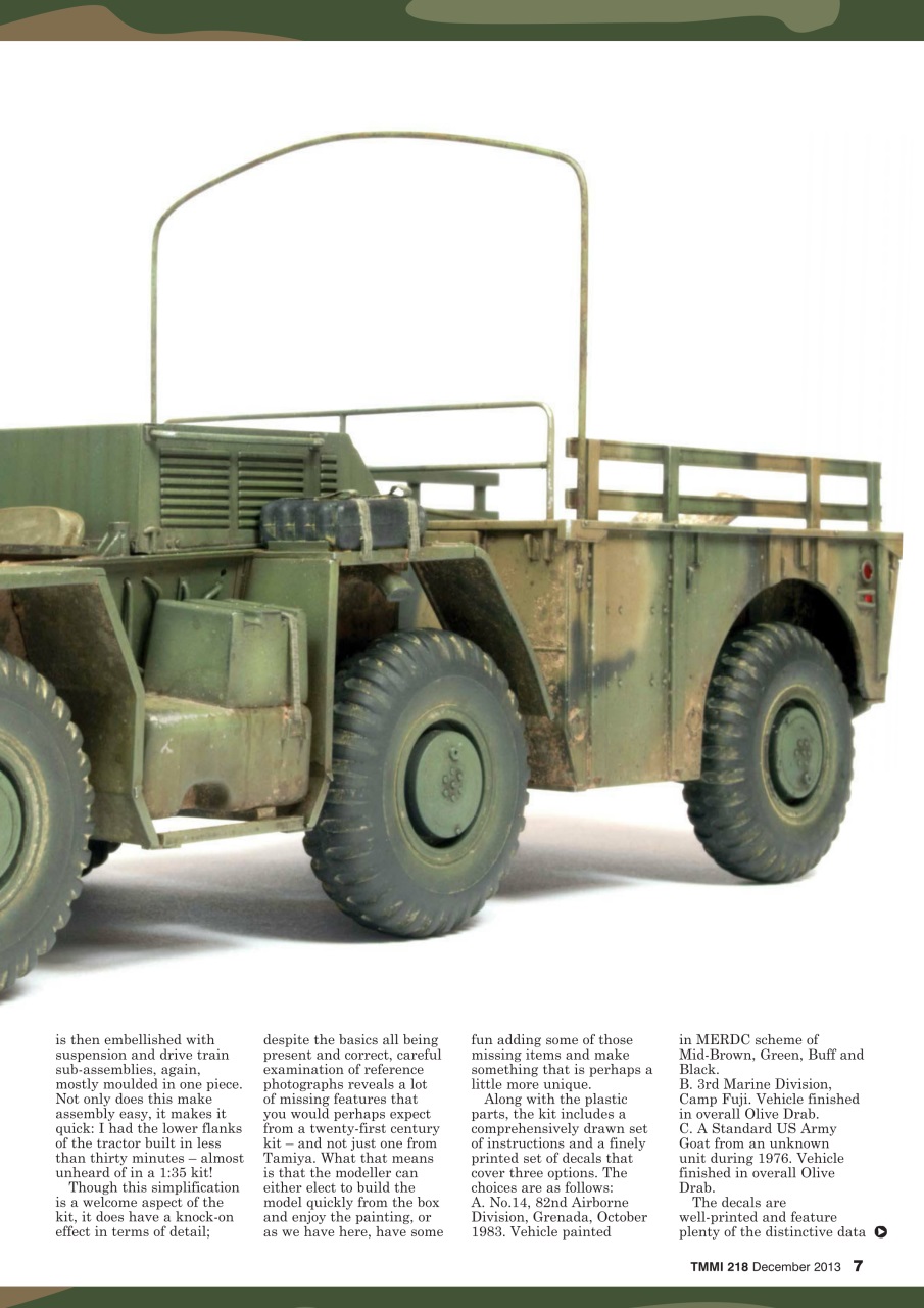 Tamiya Model Magazine Preview Pages