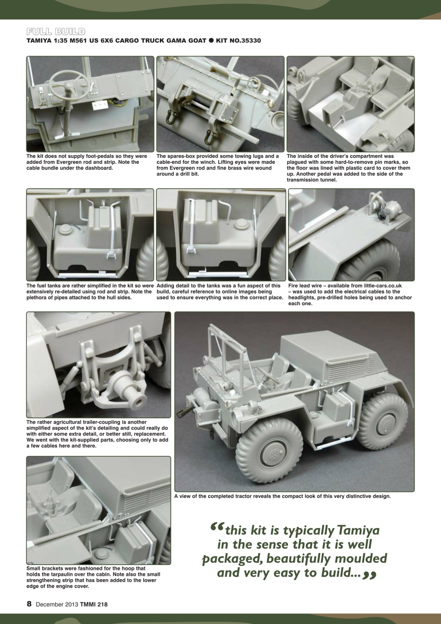 Tamiya Model Magazine Preview Pages