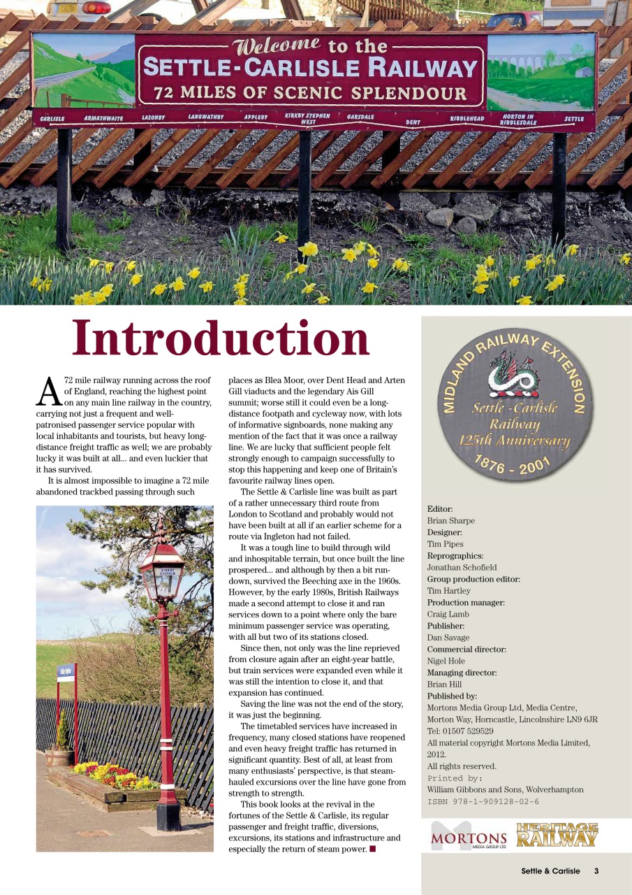 Heritage Railway Preview Pages