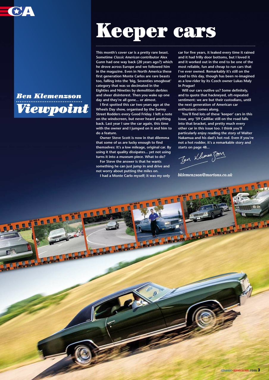 Classic American Magazine Preview Pages