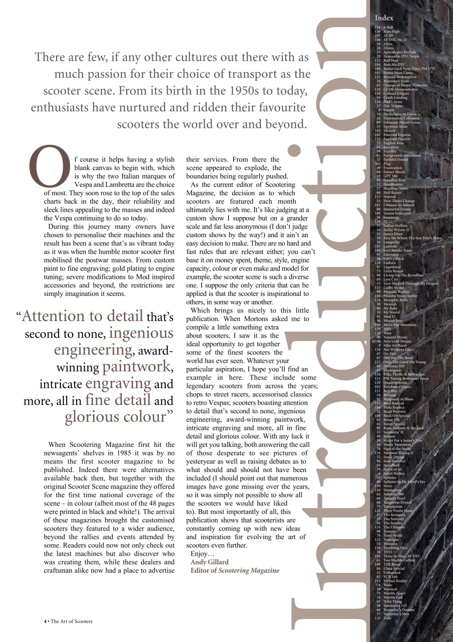 Scootering Preview Pages