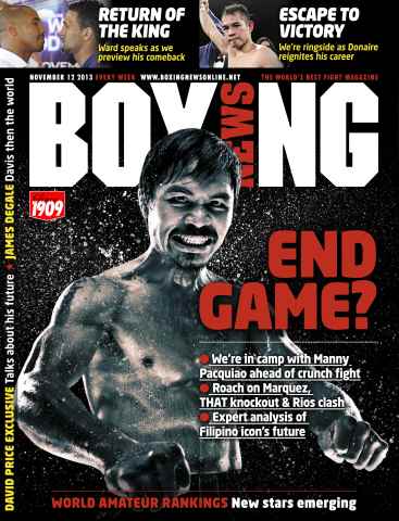 Boxing News issue November 12 2013