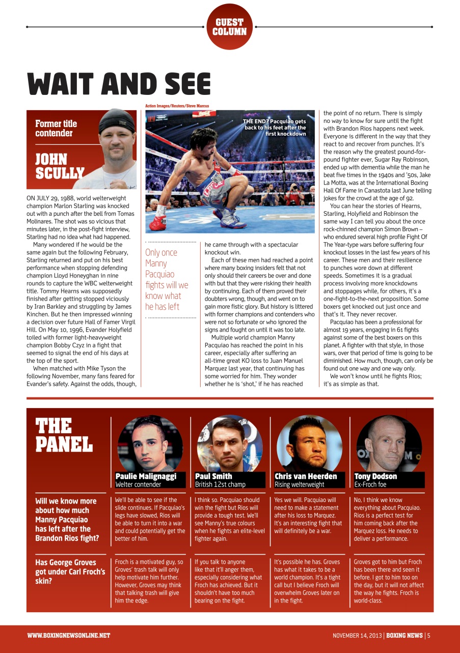 Boxing News Preview Pages