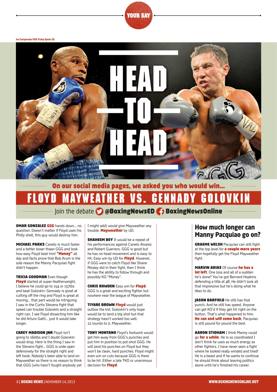 Boxing News Preview Pages