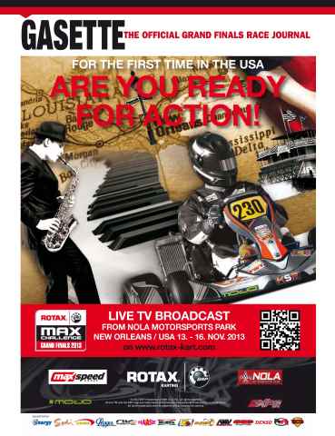 Rotax Grand Finals 2013 issue Rotax Grand Finals 2013