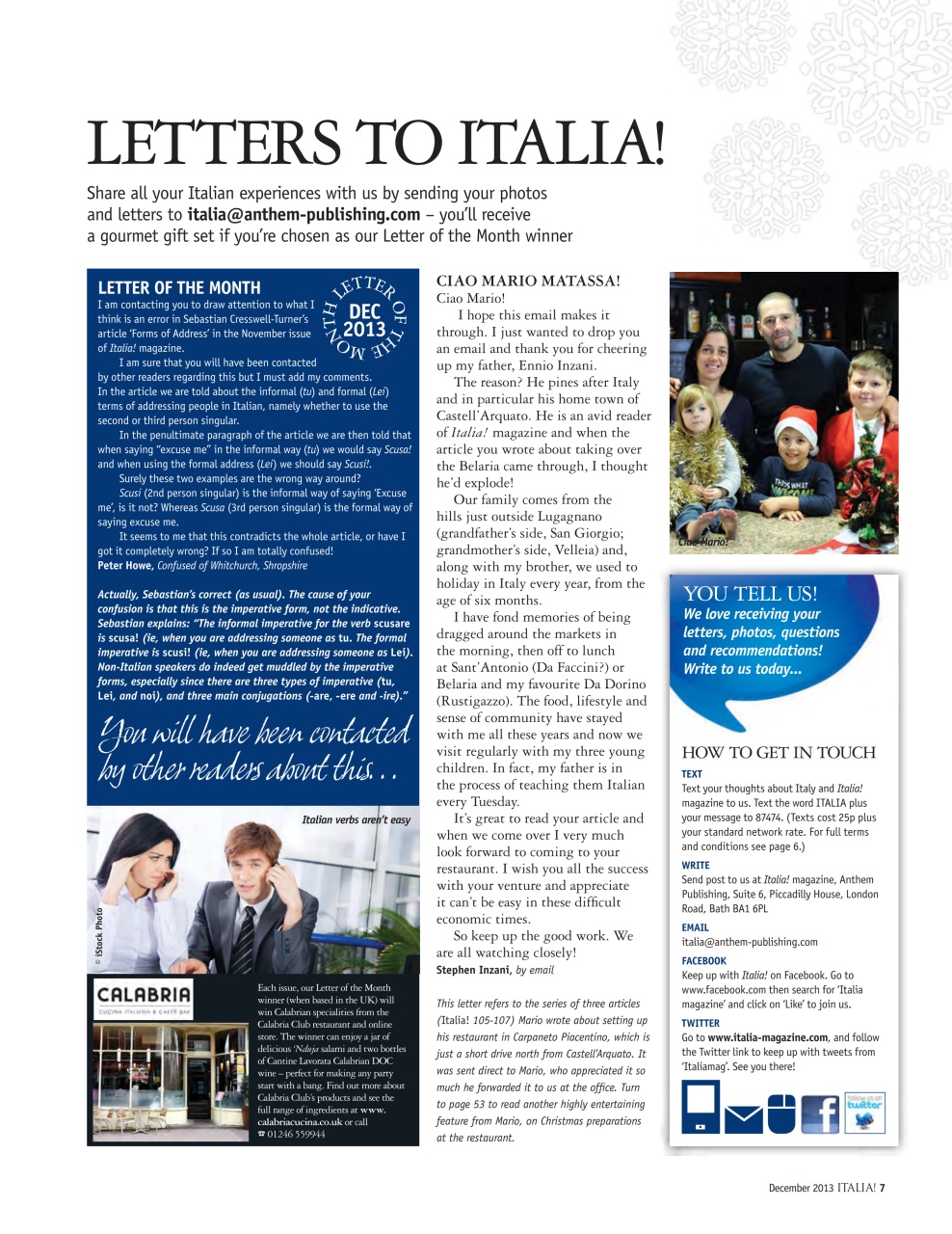 Italia! Preview Pages