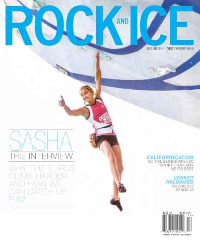 Rock and Ice issue December 2013