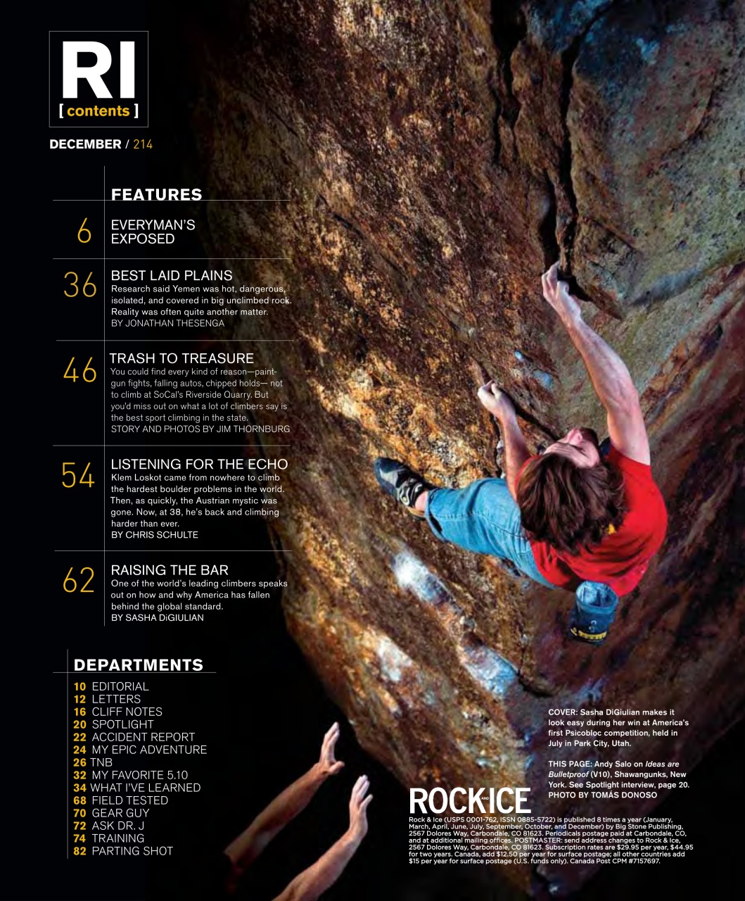 Rock and Ice Preview Pages