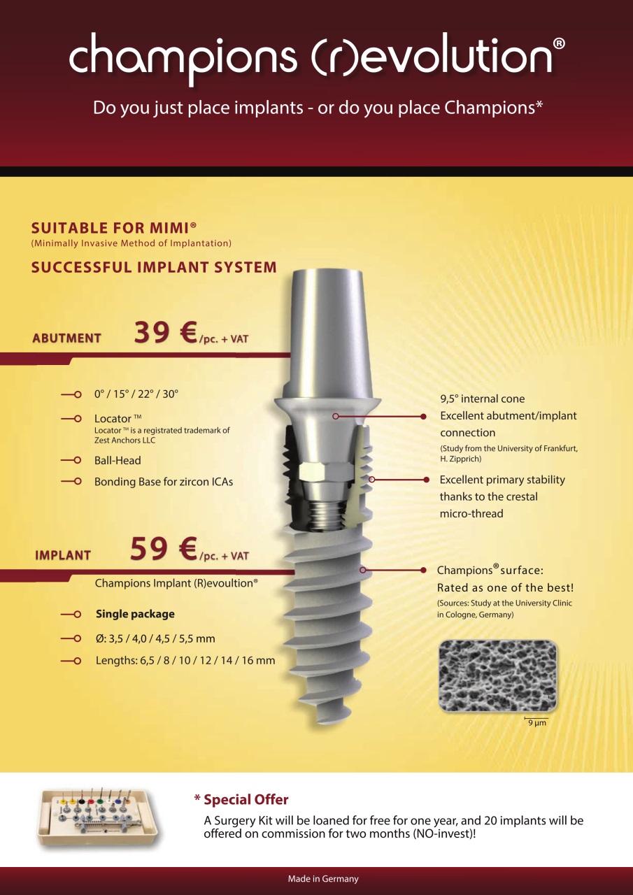 IDT – Implant Dentistry Today Preview Pages