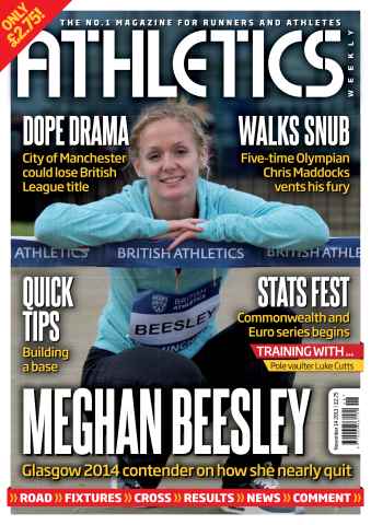 AW – Athletics Weekly Magazine issue 14/11/2013 