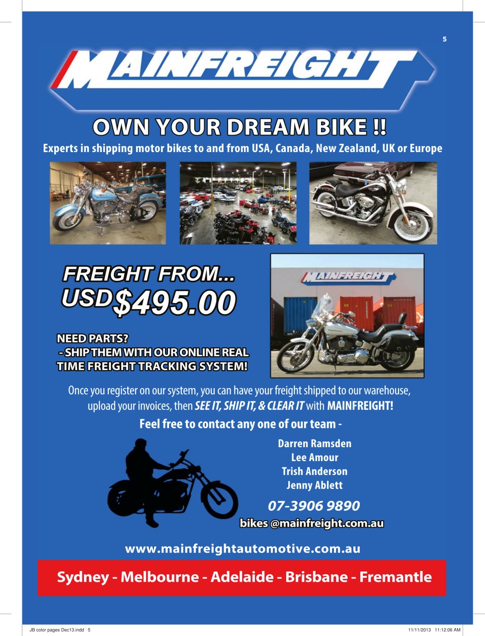 JUST BIKES Preview Pages