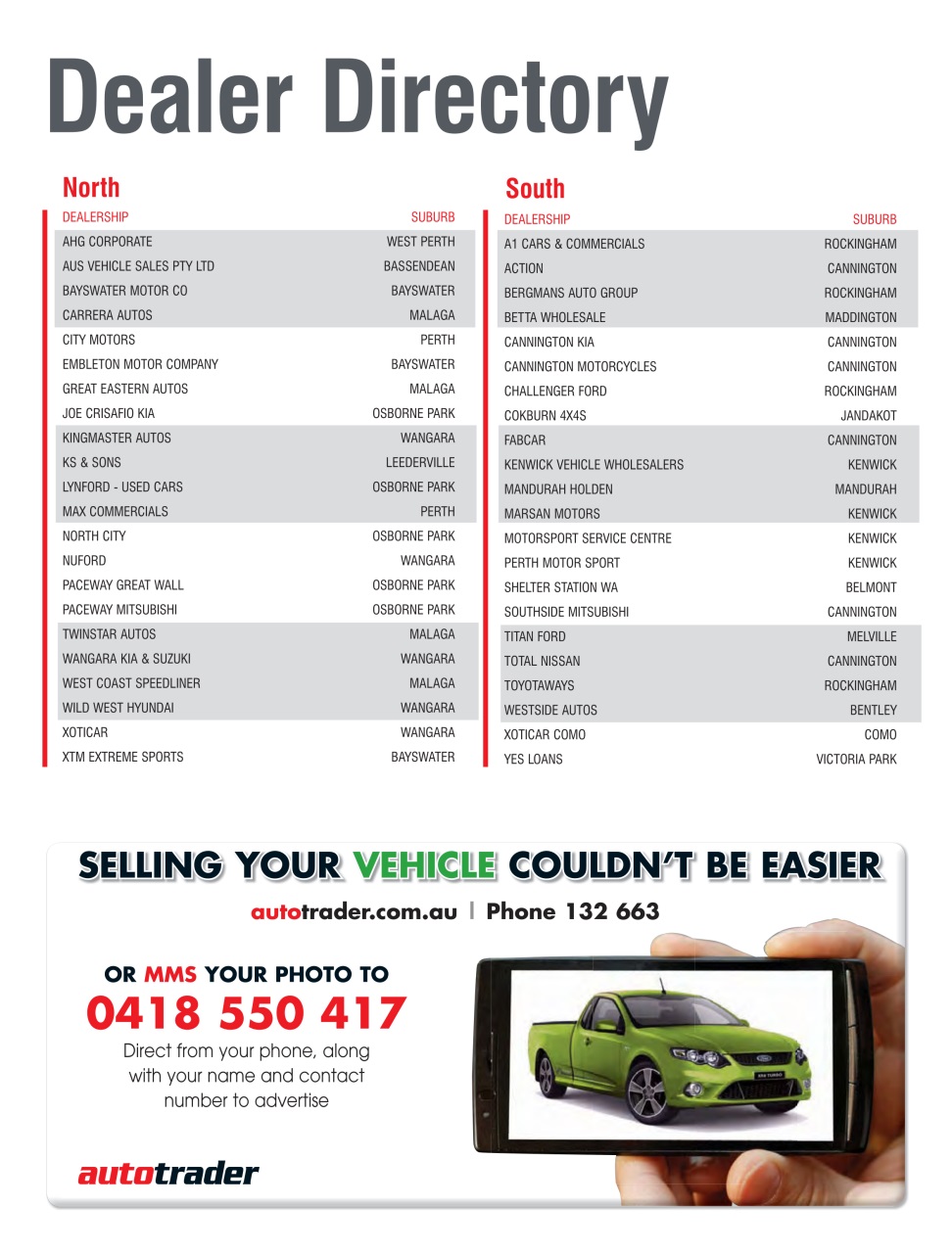 AutoTrader Preview Pages