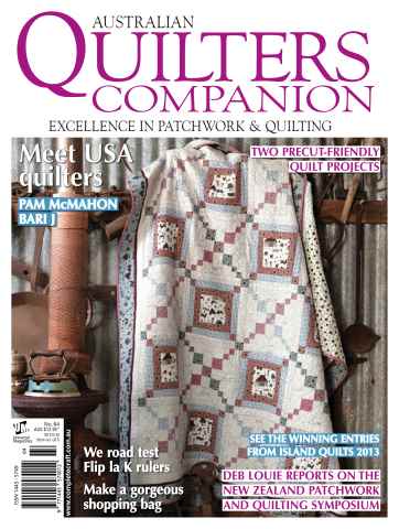 Quilters Companion issue Issue#64 - December-January 2013