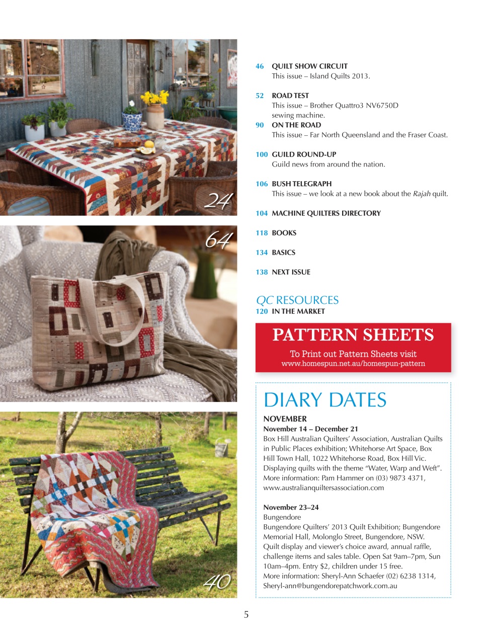 Quilters Companion Preview Pages