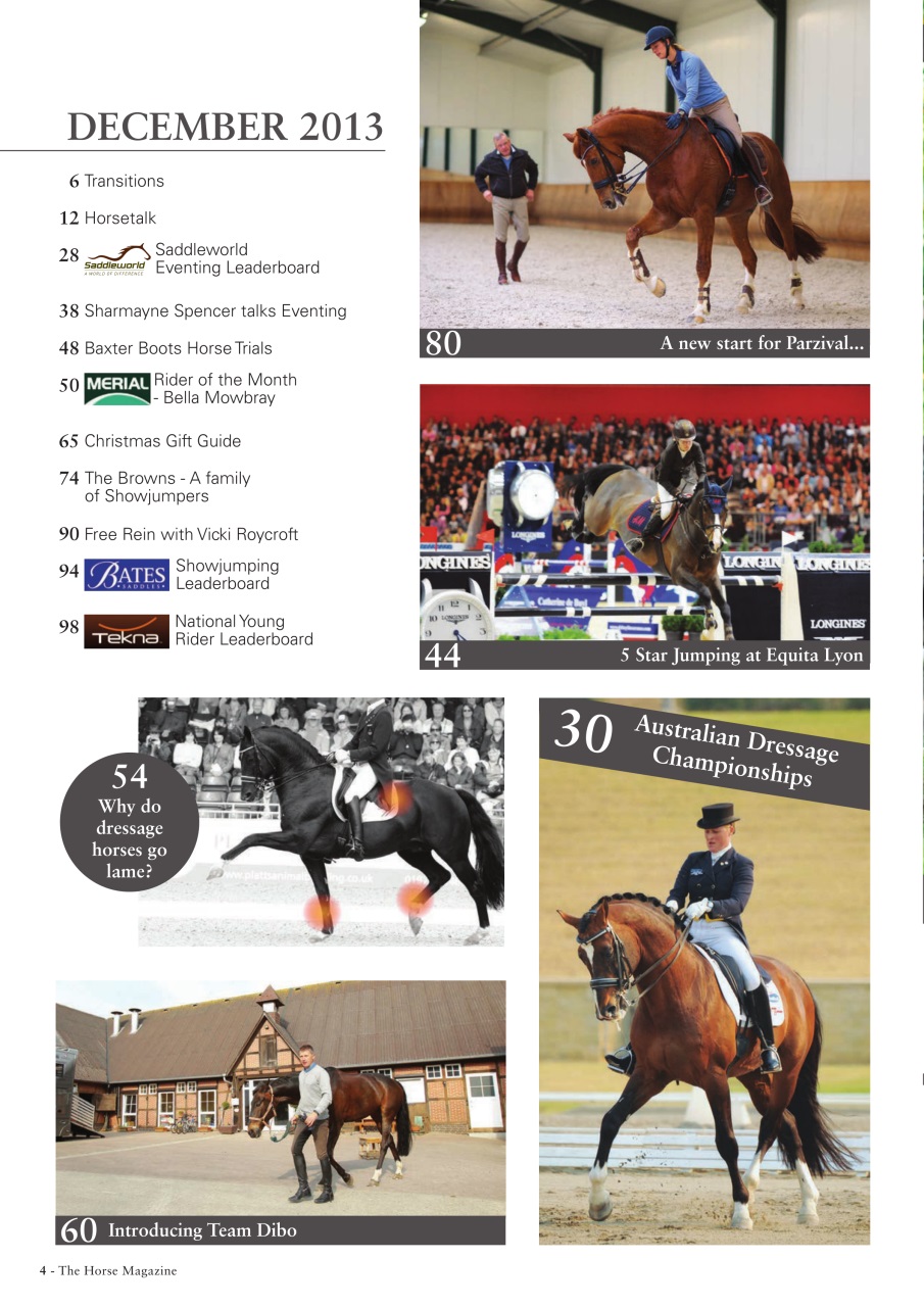 The Horse Magazine Preview Pages