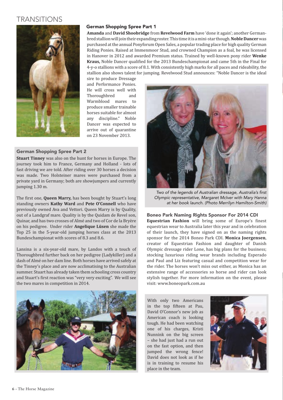 The Horse Magazine Preview Pages