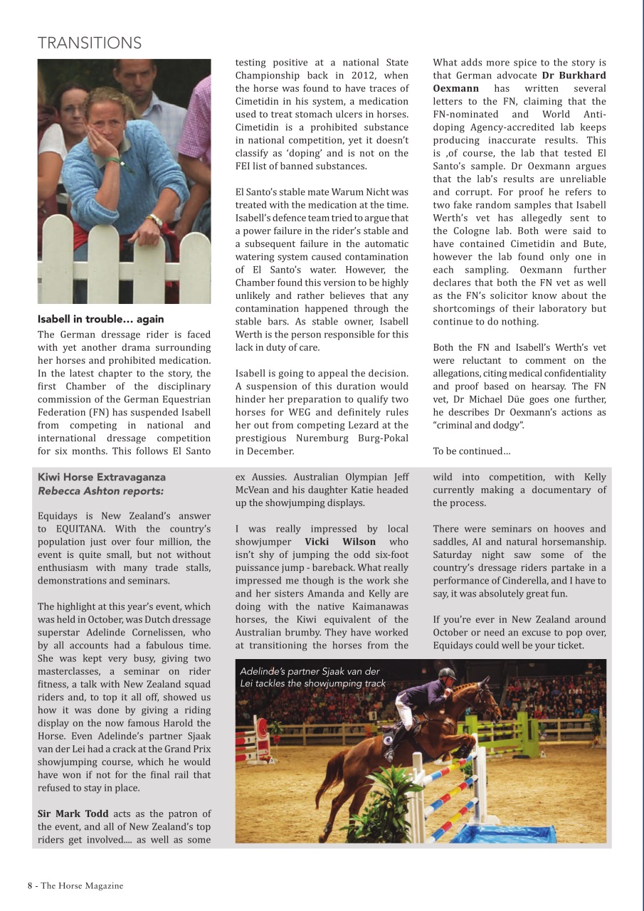 The Horse Magazine Preview Pages