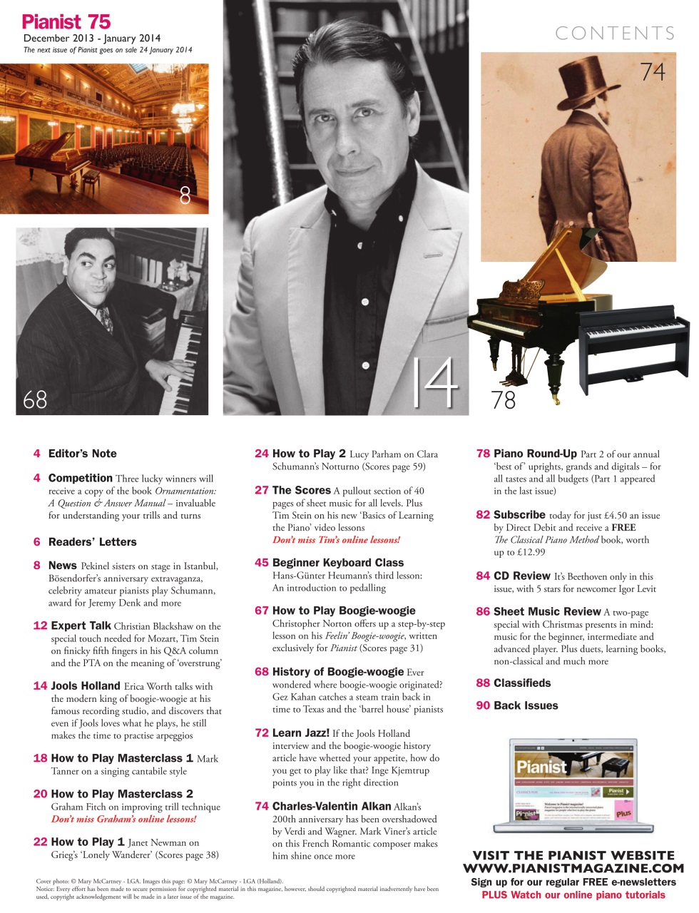 Pianist Preview Pages